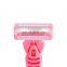 Razor Factory 6 Blades Female Razor Replaceable Blade Head Germany Stainless Steel Disposable Razor Women Bikini Blade