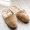 Hot Sale Summer slippers wedding party gift straw slippers water hyacinth sandals Vietnam Manufacturer