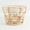 Hot Sale Big Rattan Laundry Basket Wicker Storage Basket for Home Storage Decoration Wholesale