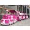 Commercial children outdoor mini electric trackless train ride for kids park