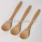 5.2inch Mini bamboo spoons,coffee spoons, jam bambu spoons for sale from China