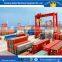 Container gantry cranes used