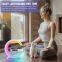 Wireless Charger Alarm Clock Bluetooth Speaker with APP Control RGB Night Light Charging Station for Phone