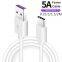 New designed hot sale 5A TYPE-C cable fast charging universal portable car bedside lamp charger