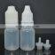 empty bottle tamperproof cap, vape oil bottle ,soft ldpe plastic bottle for ejuice long thin tips