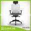 White mesh, white office chair, black backrest, mesh chair, ergonomic chair, 3D headrest, adjustable armrest, nylon base