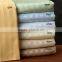 Hotel bedding set solid or white color 100% cotton stripe fabric
