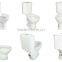 Africa market healthful apartment two piece ceramic washdown washroom toilet