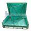Industrial storage steel wire mesh container