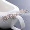 White Shinning Pearl Barrettes Headwear Hair Clips CZ diamond Rhinestone Hairpin Hair Pin