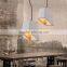 American countryside style modern design cement resteurant industrial drop lamp/light