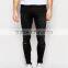 black ripped skinny men denim jean color fade proof men jean OEM service
