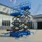 electric hydraulic trailing scissor lift