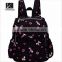 Cotton material backpack bag/girls' bag backpack/small clear backpack bags for girls