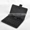 Tablet case with keyboard