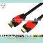 Dual color moulded HDMI Cable with Ethernet and gold connector support 3D and 4k ,TV,player,