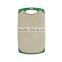 2016 new design bamboo fiber rice husk fibre cutting boards chopping board cutting board set