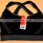 Womens new padded top athletic vest custom fit gym sports bra
