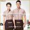 Restaurant Hotel Unisex Waiter Waitress Uniform Breathable Fabric Bar Staff Work Uniform For Housekeeper