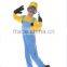 Party Carnival children despicable me fancy dress child minion costume for kids