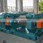 Used tire recycling machine including tire ring cutter,strip cutter ,block cutter , rubber cracker , fiber separator