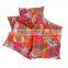 Fruit Print Kantha Cushion Cover Tropicana Kantha Cushion Pillow Cover Set Of 5 Pcs