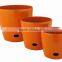 Self-water flower pots,plastic painting flowerpot,pot