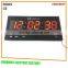 3" green led digital clock with temperature for shops, warehouse,bus station,office,supermarket