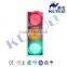 400mm full ball led traffic signal light with Low power consumption red yellow green