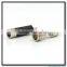 Carbon Fiber tellurium rhodium plated RCA terminals Cryogenic