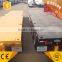 Tri-axle 40 feet Flatbed Trailer With Container Lock , 20ft 40ft Flat Bed Trailer For Sale                        
                                                Quality Choice