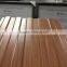 Five grooves wood grain laminated PVC Panel, lamninated plastic ceiling tiles