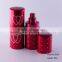 30ml Frosted Colorful Aluminum Atomizer Refillable Perfume Glass Bottles