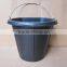 rubber bucket,Fiber-reinforced rubber pail,feeding pan,Rubber barrel,REACH