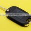 Peugeot remote key shell blank 2 button flip case with VA2 blade