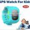 Mini kids smart watch gps tracking device for kids gps positioning and monitoring smart watch for children