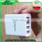 CE,RoHS,FCC Approved 4 usb charger mobile phone , ODM/OEM quick deliver power sockets