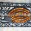 cast iron decorative doormat