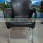 Plastic outdoor furniture mental legs bar casino armchair YC081