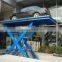 stationary hydraulic scissor car lift platform