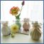 Elegant home decoration solid color small flower vase