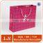 Wholesale plaid gift bags custom printed paper with handles