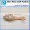 wooden hair brush