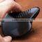 Natural black nephrite bianshi comb