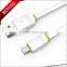 factory high strength usb cable 2 in 1 multi usb charging OEM data cable