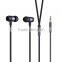 popular metal earphones flat cable with deep bass