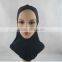 Fashion Elegant Scarf Jersey Criss Cross Ninja Amira Muslim Neck Plain Cotton Inner Hijab Cover Soft Bonnet