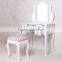 french country shabby chic makeup mirrored furniture dressing table