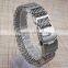 adjustable stainless steel shark mesh watch strap