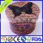 Custom decorative round cardboard gift boxes with lids
